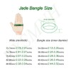White Jade Bangle Bracelet for Women Retro Chinese Style Natural