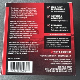 Impact Fighting Golf Impact Improver Indoor Golf Swing Training Aid Flight Mastery