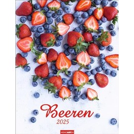 Beeren Kalender 2025: Jahres-Wandkalender 2025. Das Superfood als farbenfroher Blickfang. Leckere Früchte von Blaubeere bis Erdbeere, die Appetit auf ... Foodkalender 2025 im Format 30 x 39 cm