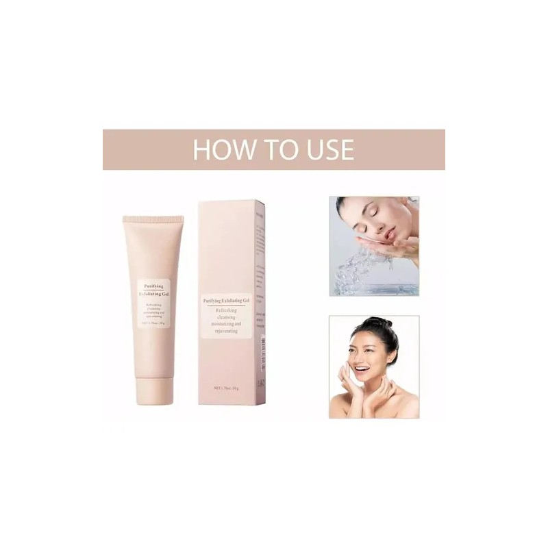 Gel Esfoliante Purificante, Creme Purificante 2x