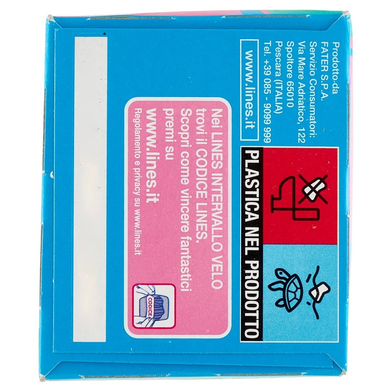 Lines – Pantyliners Interval Veil, Fresh Clean in 1 mm