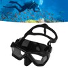 Snorkel Diving Glasses Waterproof Prevent Fog UV Protection Tempered Glass