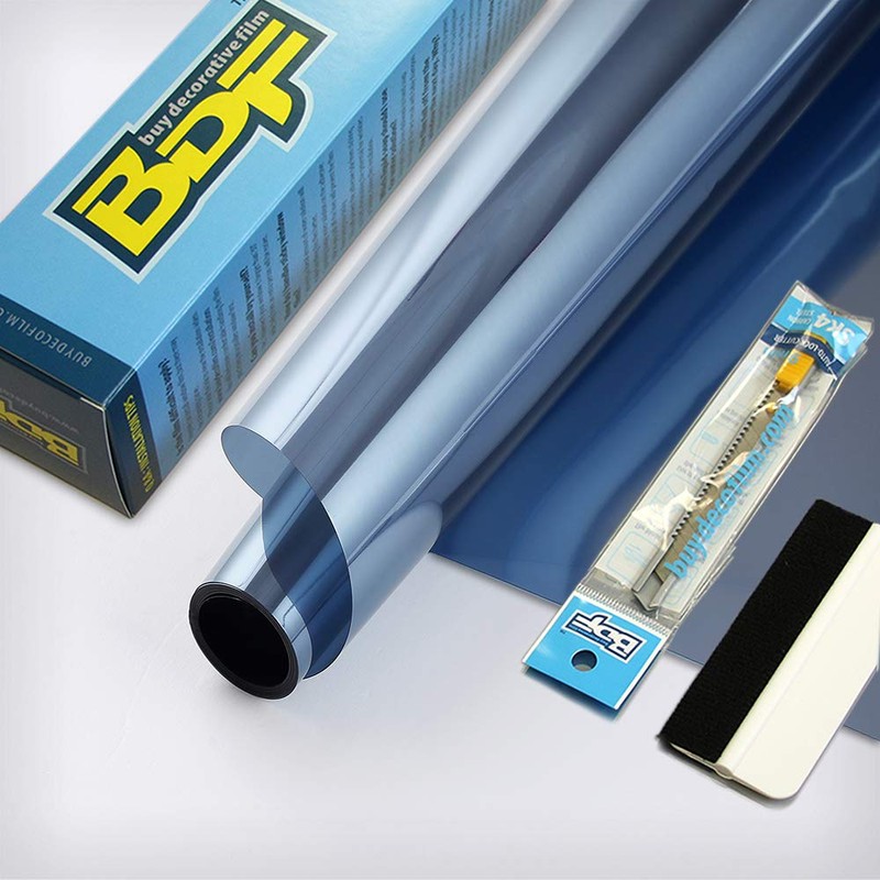 BDF 1SBL Window Film Static Cling Heat Rejection and Daytime