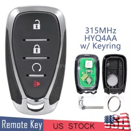 Unbranded Replacement For 2017 2018 2019 2020 Chevy Trax Bolt Remote Car Key Fob HYQ4AA 4B