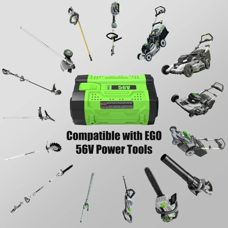 56V 3.0Ah Lithium Battery For EGO 56V Tool Lawn Mower