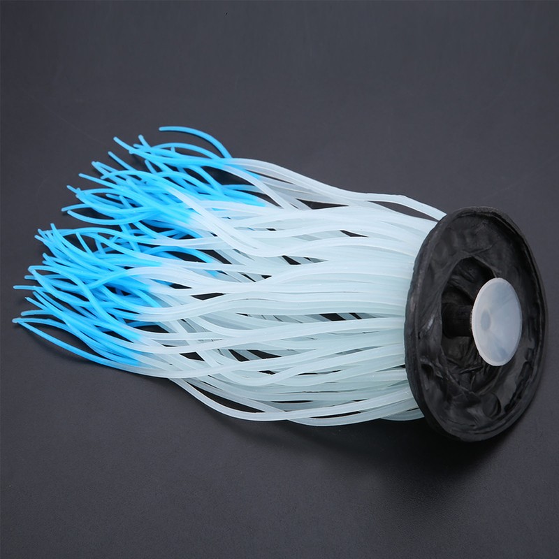Simulation Artificial Silicone Sea Anemone Coral Ornament for Aquarium Fish