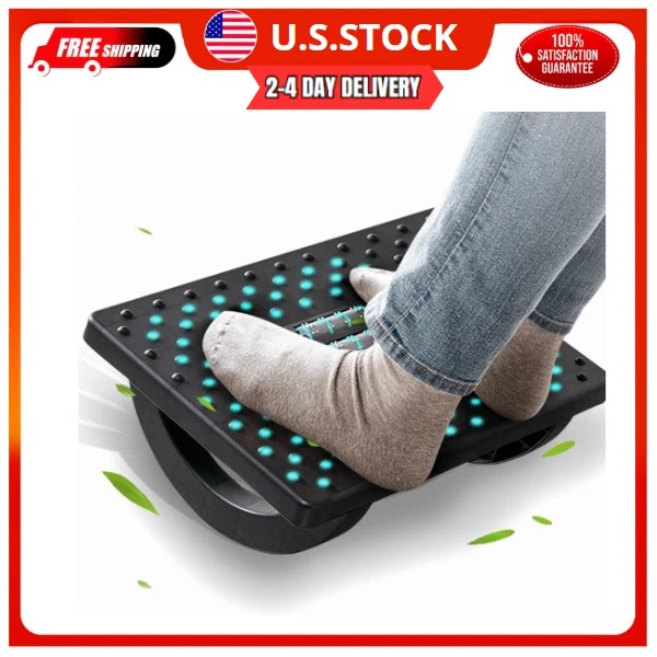 Foot Rest for under Desk at Work - Ergonomic Foot