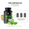 Greens Blend 180 Cápsulas Ingredientes Naturales Espirulina Moringa Weathgrass Clorela