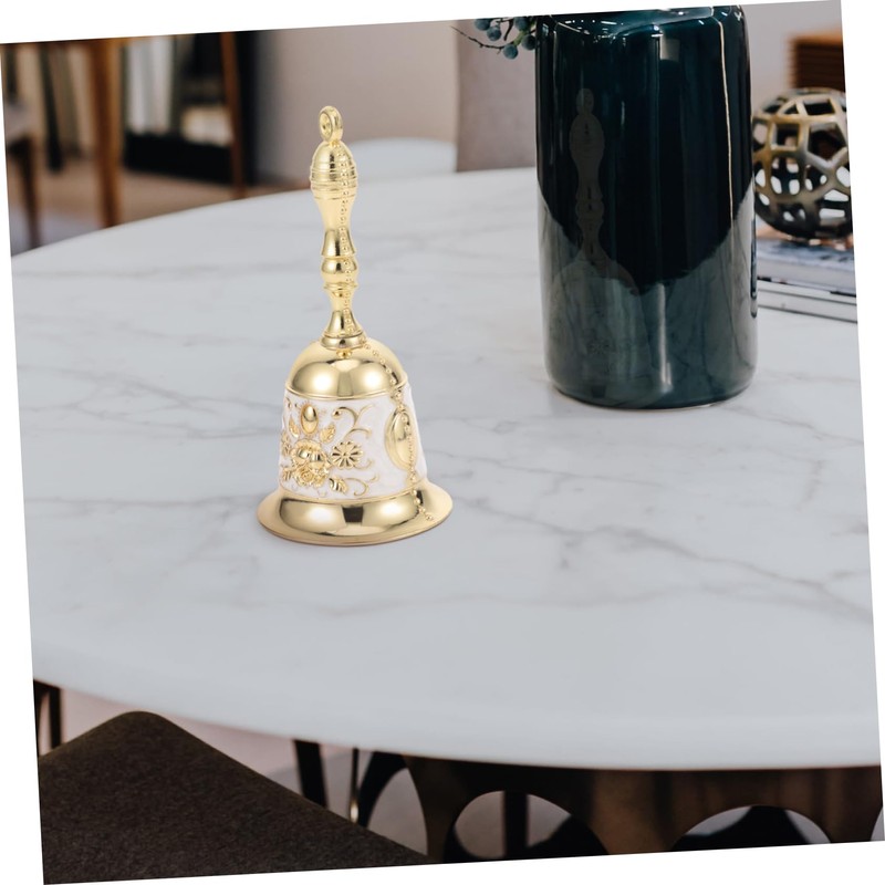 MAGICLULU Retro Hand Bell for Restaurant Service Pet Training and