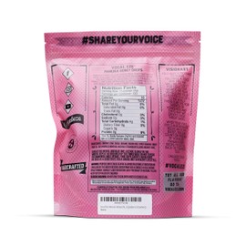 Vocal Eze Manuka Honey Strawberry UMF 10+ (MGO 265+) Menthol Cough Drops (120) | Lozenges for Sore, Hoarse, Fatigue, Dryness of Throat | Voice Support, All Natural and Organic Ingredients