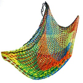 Aoneky Polyester 6.5' x 9.8' / 14.5' x 9.8' Playground Net - Kids Safety Net for Climbing Monkey Bar (9.8' x 9.8')