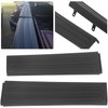HECASA 2Pcs Flex Step Side Tailgate Molding End Cap Covers