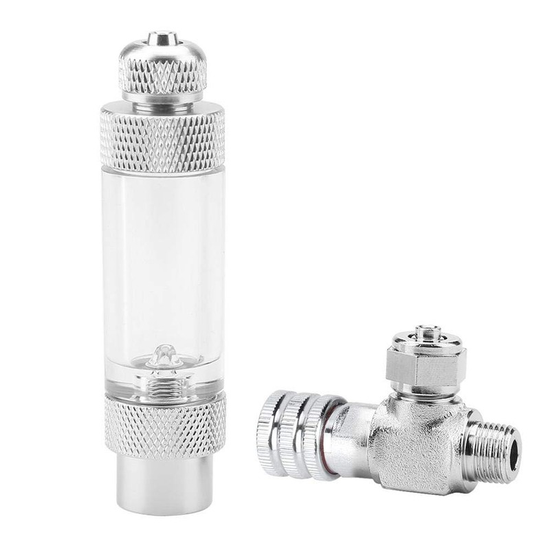 Aquarium CO2 Check Valve, Aquarium System CO2 Regulator Stainless Steel