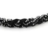 MapofBeauty 18" One Colors Fashion Three Braided Rope Tornado Necklace