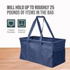 Lucazzi Extra Large Utility Tote Bag - Oversized Collapsible Reusable