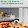 KitchenBoss Vakuumierfolie 2 Rollen 28x600cm：Profi Vakuumbeutel für Vakuumierer & Sous