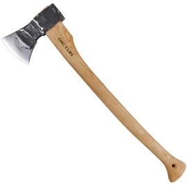 DICTUM® Felling Axe with Leather Sheath