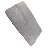 3 PCS Bathroom Mat Set Stone Embossed Toilet Lid Cover