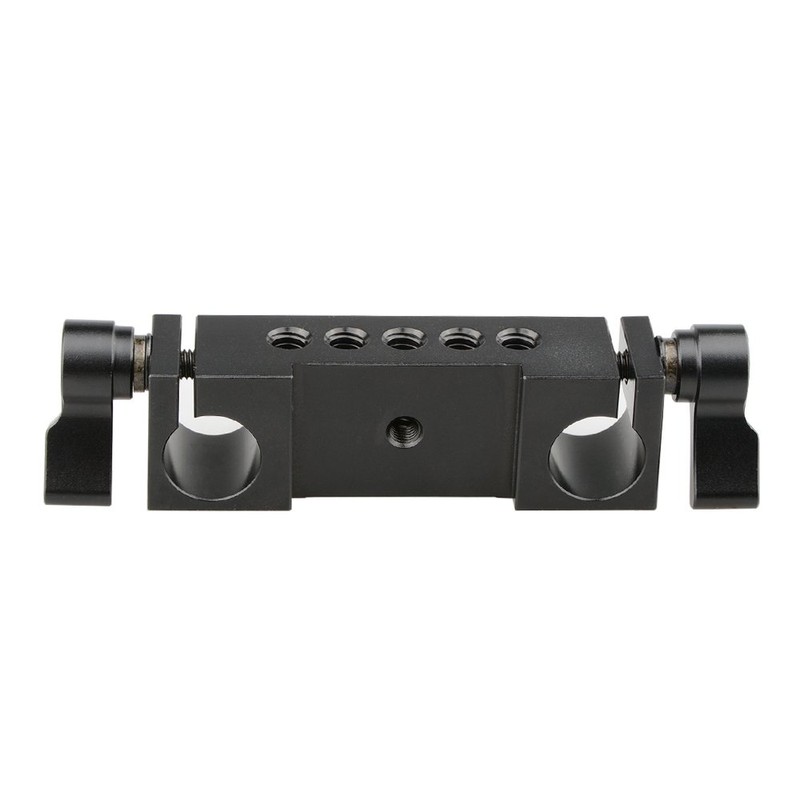 CAMVATE 15mm Rod Clamp Railblock for DSLR 15mm Rail Rig