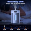 4L Ultrasonic Cool Mist Humidifier with 304 Stainless Steel Tank,