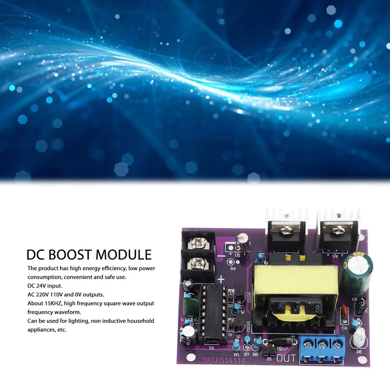 DC to AC Boost Module Voltage Step Inverter Board 24V