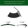UNIGT 2 Set UTV Windshield Wiper Kit Hand Operated Manual