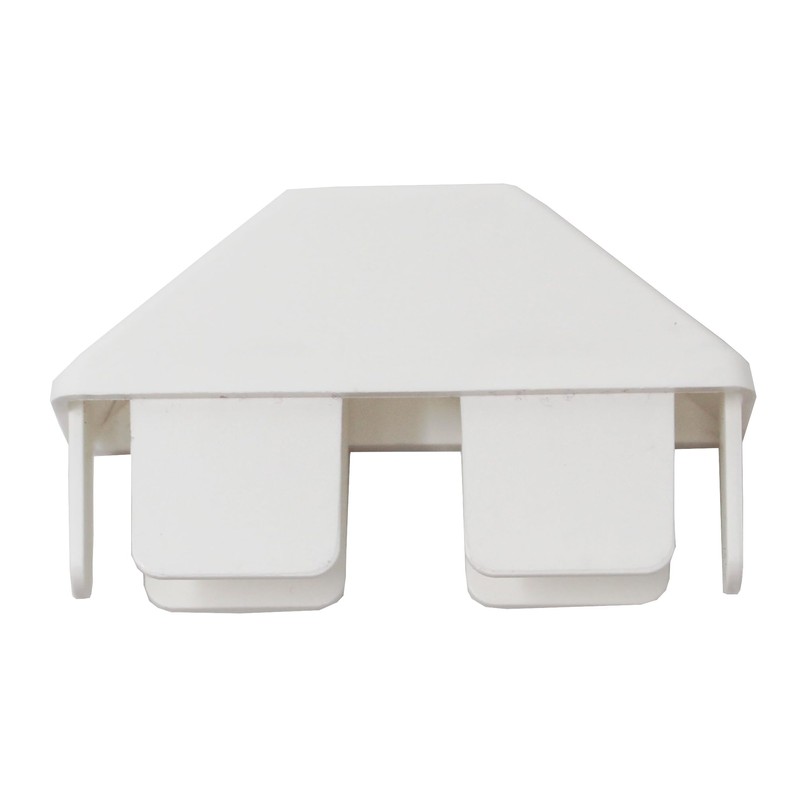 JSP Manufacturing Plastic 7/8"x 3" Dog Ear Style Vinyl Fencing