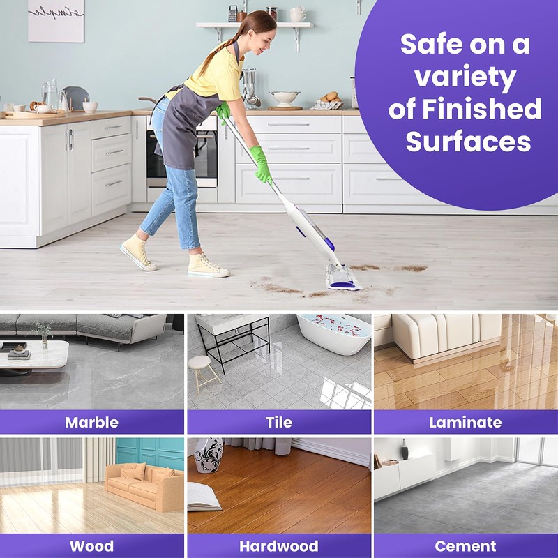 25 Pack Power Mop Pad Refills for PowerMop Multi-Surface Mop,