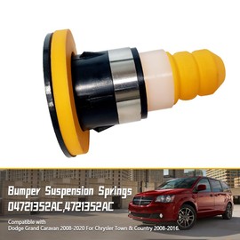 QIEFOAD 04721352AC Bumper Suspension Spring Fit for Dodge Grand Caravan 2008-2020 Fit for Chrysler Town & Country 2008-2016 Replace 4721352AC Jounce Bumper