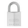 ABUS 75IB/30 Small Stainless Brass Lock with 2 Keys for