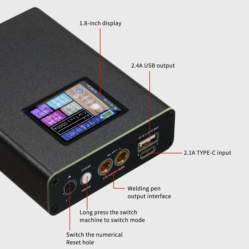 Digital Spot Welding Machine Lithium Battery Welding Device Built-in Welding