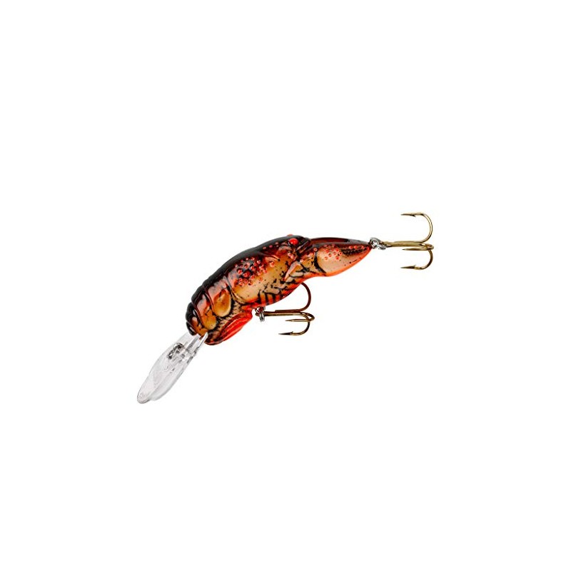 Rebel Lures Big Craw Fishing Lure (2 5/8-Inch, Brown Crawfish)
