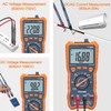 True RMS Digital Multimeter Tester, Auto-Ranging AC DC 20A Ohmmeter