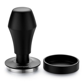 Normcore Coffee Tamper 51 mm - Coffee Ground Press - Barista Stamp - Espresso Stamp with 15 lb / 25 lb / 30 lbs Contact Pressure - Tamper Base Flat - Diameter 51 mm