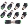 BNC Male and Female Plug Screw Terminal Connector, BNC to
