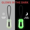Mecool 20Pcs Glow‑in‑the‑Dark Zipper Pulls Luminous Zipper Puller Head