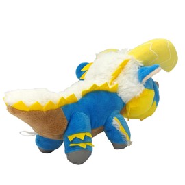 Capcom Monster Hunter Deformed Plush Jinooga (Reprint) Approx. Total Length 7.9 inches (200 mm), Polyester
