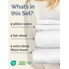 Extra Deep Pocket Queen Sheet Set - 4 Piece Breathable