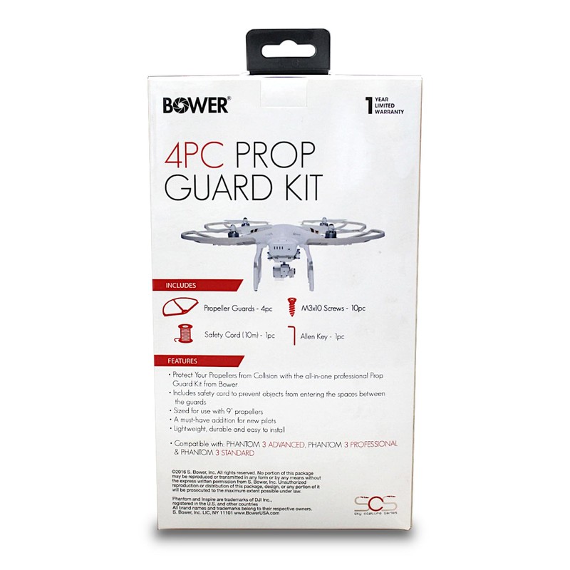 Bower 4PC Drone Propeller Guards for DJI Phantom 3 Series