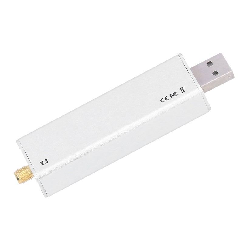 Full Band Receiver Aluminum Alloy RTLSDR 0.1MHz to 1.9GHz Full
