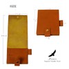 B7 Memo Paper Cover, Genuine Leather, Teapo Leather, with Pen