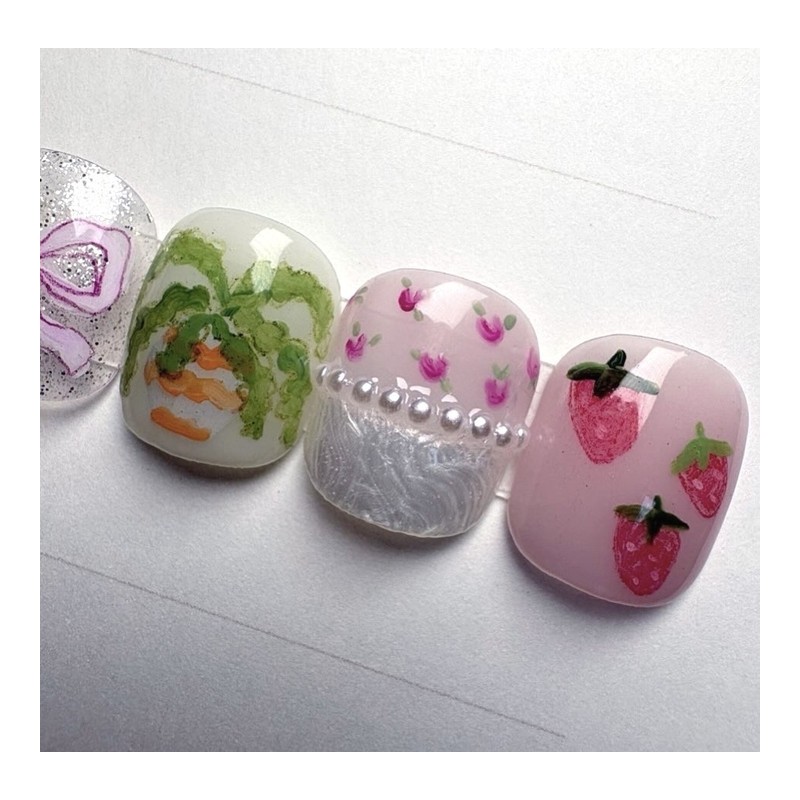 [Ar] Specializing in handmade nail tips and drawing nail art