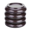 4Pcs Beech Wood Round Piano Foot Pads Set Upright Piano