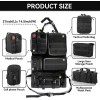 Unbranded Universal Car Seat Back Molle Panel Organizer with 5