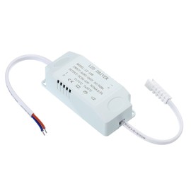 PATIKIL 12-18W 300mA LED Driver, 5 Pack AC 85-265V Output 36-63V DC Male Connector Constant Current Rectifier Transformer External Power Supply