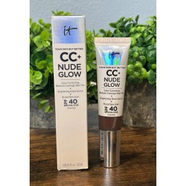 IT Cosmetics CC+ Nude Glow Skin Tint SPF 40 - 1.08 fl oz - Deep Mocha