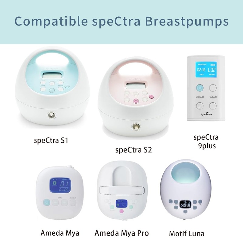 Momstouch Pump Parts Compatible with Spectra S1/S2/9 Plus, Not Original