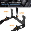 HOZHEM Car ISOFIX Mount Bracket Child Safety Seat Mount Bracket