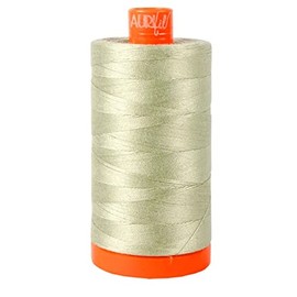 Aurifil Mako Cotton Thread Solid 50wt 1422yds Light Laurel Green
