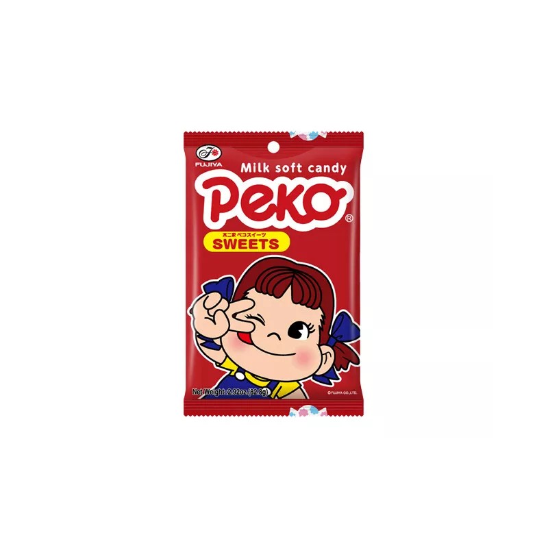 PEKO Fujiya Peko Chan Milk soft Candy 2.92 oz